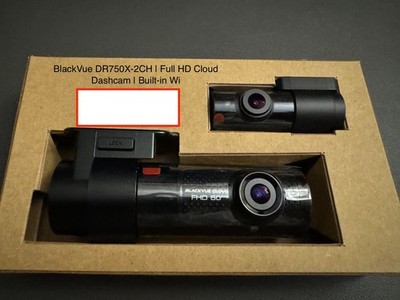 BlackVue DR750X-2CH Plus 32GB Front and Rear Dashcams and Mount