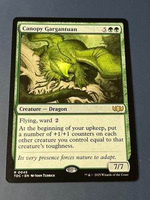 1x CANOPY GARGANTUAN - COMMANDER - MTG - Magic the Gathering