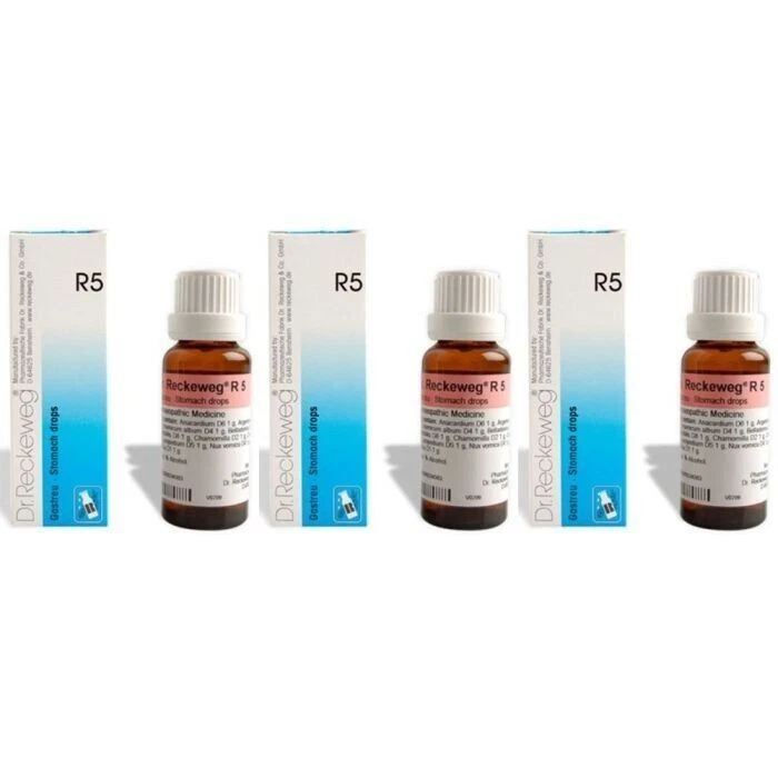 Dr. Reckeweg R5 Homeopathic Drops 22ml (Pack of 3) Comprehensive...