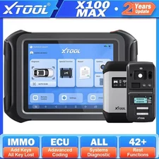 New XTOOL X100 MAX Key Programmer Full System OBD2 Diagnostic Tools ECU Coding 
