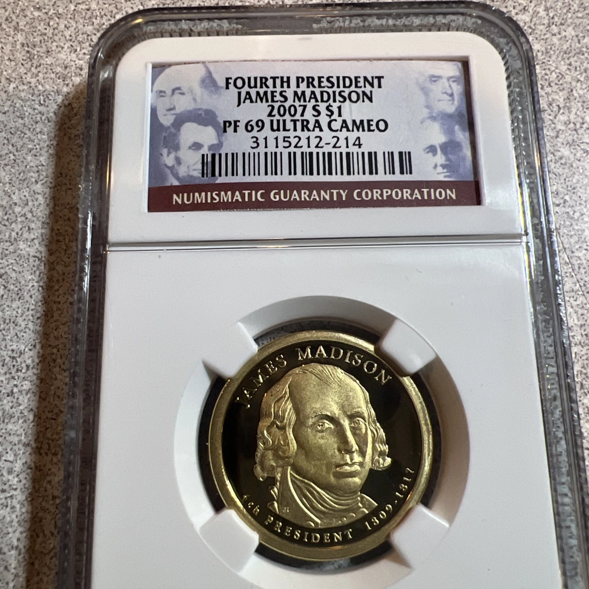 Grade PR 69 NGC Presidential Dollar Coins (2007-Now) for sale | eBay