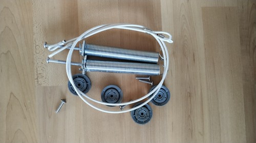 Original Türfeder mit Seil und Versteller Samsung Geschirrspüler Spülmaschine