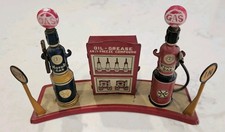 Marx Toys Gas Pump Litho Tin Battery Operated