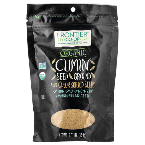 Organic Cumin Seed, Ground, 5.61 oz (159 g)