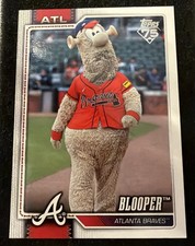 2026 Topps Celebration Mascot Card Blooper Braves M23