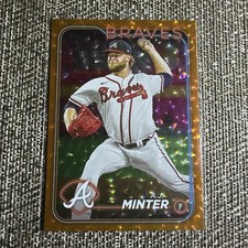 2024 Topps Series 2 - A.J. Minter #539 Orange Foil /299