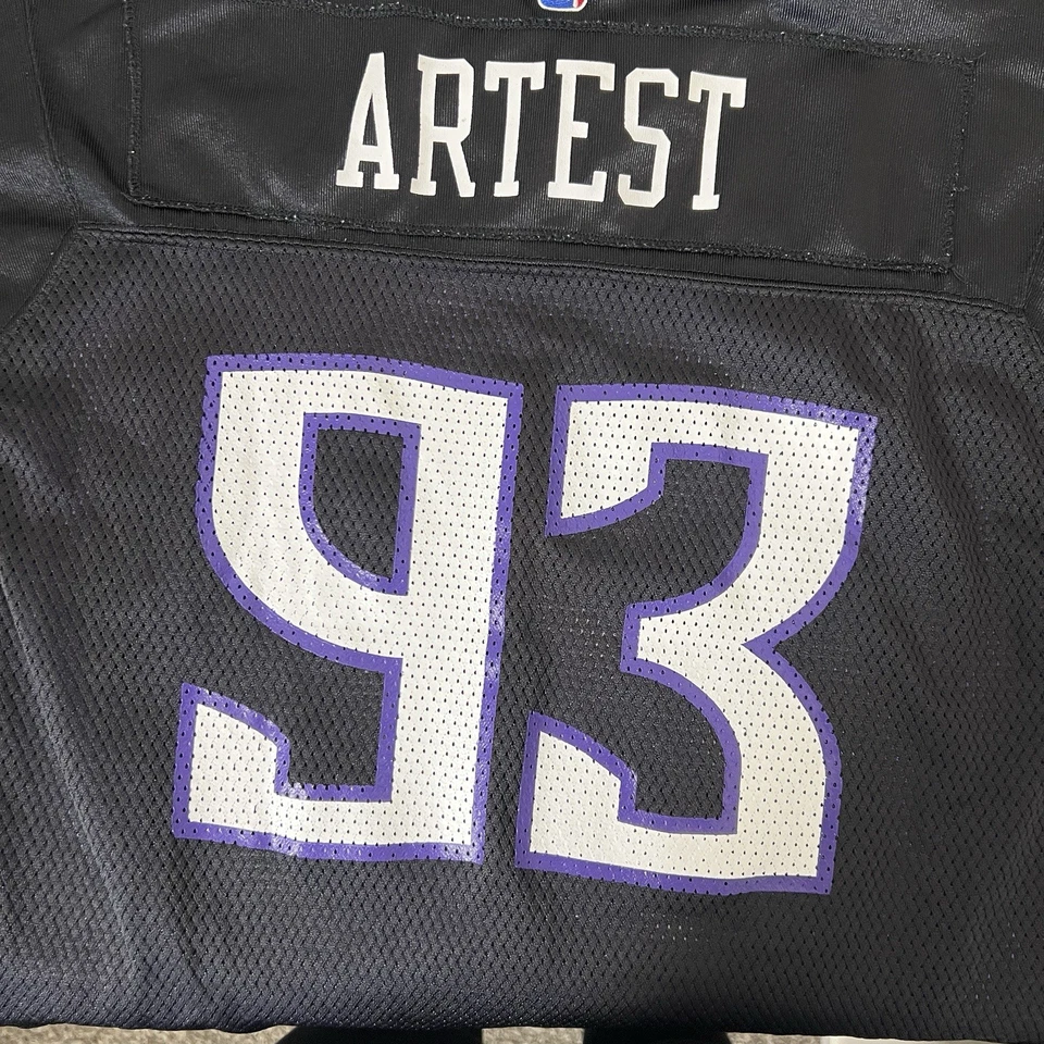 Vintage Adidas Sacramento Kings Jersey Ron Artest Y2K Sz M NBA - Image 2 of 4