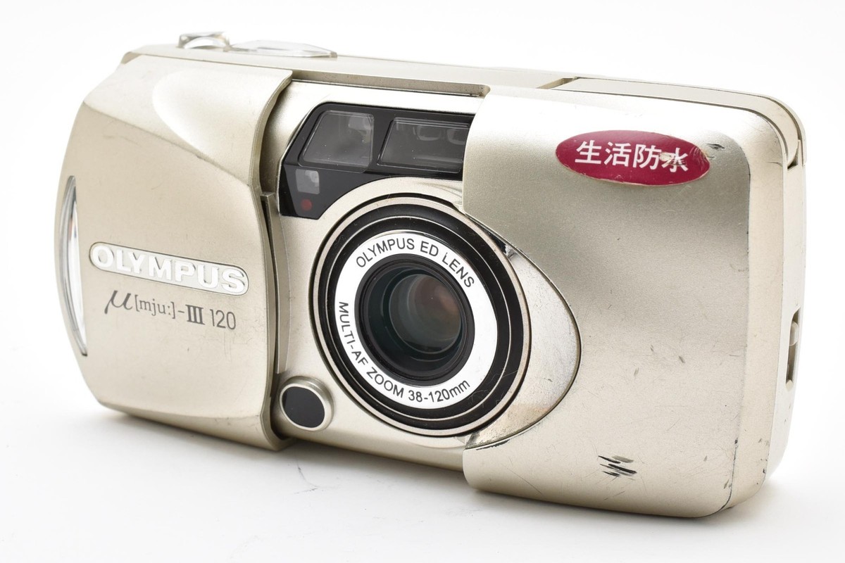 【美品✨完動品】OLYMPUS μ ｍju［ミュー］Ⅲ120 Near MINT]Olympus μ mju III 120 Point & Shoot 35mm Camera