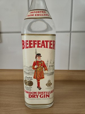 BEEFEATER DRY GIN 60er JAHRE ,0.7L, 47 % Alkohol