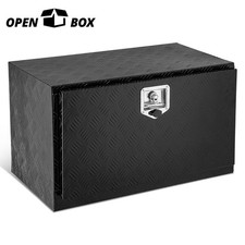 Open-box30x18x17.3 12-gauge Over-hanging Lip Truck Pickup Tool Box Storage