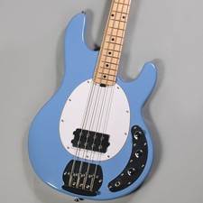 Sterling Music Man Ray4-M1 Chopper Blu Basso Elettrico Attivo 9V Preamplificatore Usato