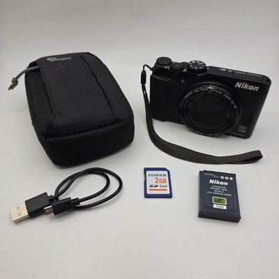 Digitalkamera Nikon Coolpix S9900 Schwarz Zustand Sehr Gut Getestet Kamera Selte