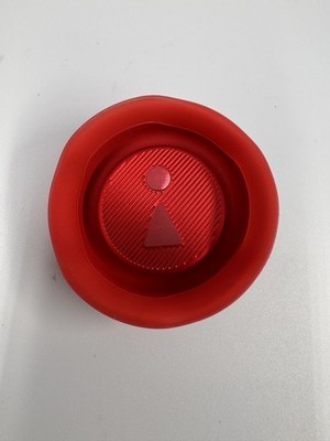 JBL Flip 5 Black Portable Bluetooth Speaker Parts, Left Side End Cover, Red,v6