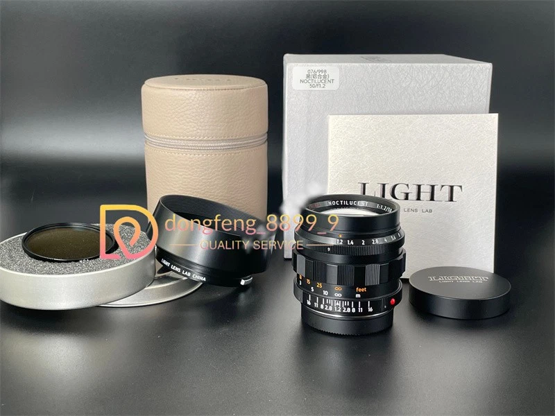 Lente de luz de laboratorio NOCTILUX M 50 mm F1,2 M50 1,2 ASPH 1966 lente Leica M M6 M240 M11 Foto 3 de 4