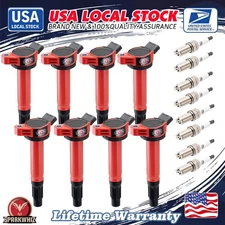 UF487 Ignition Coil + Spark Plug 1483 For Toyota Tundra V8 4.6L 4.7L 5.7L 2010