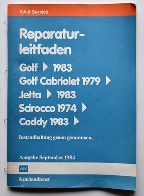 VW Golf 1/Jetta/Scirocco 1&2, Instandhaltung genau genommen, Wartung&Inspektion