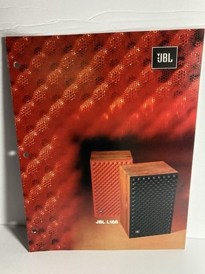 JBL L166 Speaker Brochure | eBay