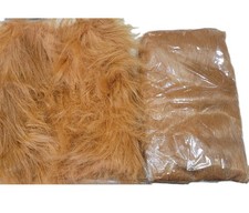 Orange Furry Leg Warmers Boot Covers Faux Fur Fuzzy Costume Dance Rave New