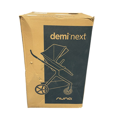 NUNA Demi Next Caviar Stroller with Rider Board model ST17902CVR made in 2024
