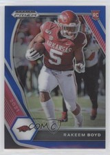 2021 Panini Prizm Draft Picks Blue Prizm 8/199 Rakeem Boyd #152 ln4