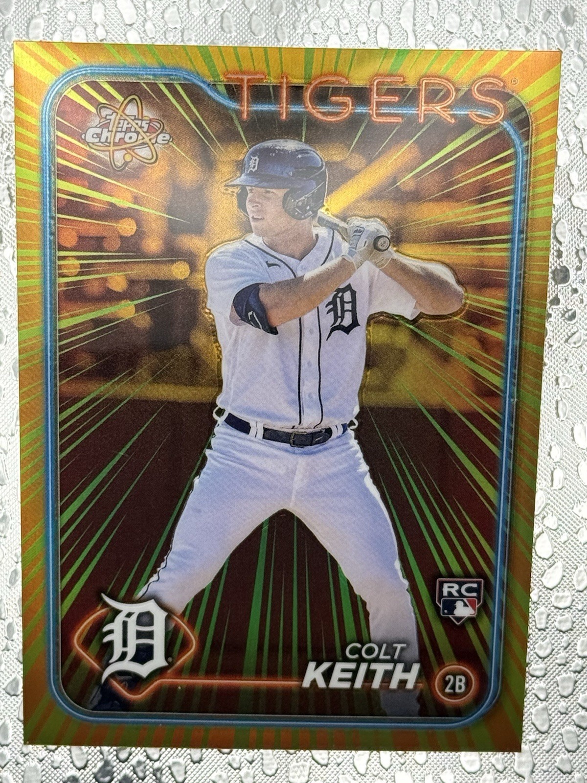 2024 Topps Chrome - Radiating Rookies Colt Keith #RR-6 (RC)