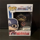 Funko Pop! Captain America #1200 Amazon Exclusive Marvel Civil War Vinyl Figure