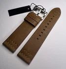 Filson Tan Horween Leather 22mm x 22mm Watch Band Strap w/ Steel Tang