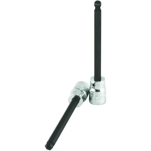 Long Ball End Hex Key Socket Metric 3/8" Drive 6mm Trident T121506