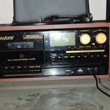 Boytone BT-28SPG Multi Audio Recorder Player Turntable Cassette CD USB SD AM/FM