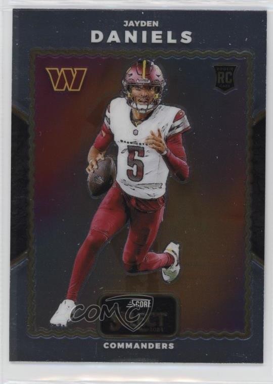 2024 Panini Select Score Select Throwback Jayden Daniels #16 1p7p