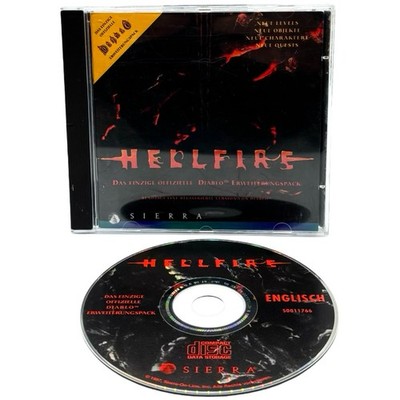 Diablo: Hellfire PC CD gereinigte Hülle ohne Handbuch (Deutsch/Englisch)