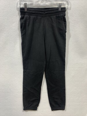 Old Navy Boys Joggers Pockets Black Pants Size Large (10-12)