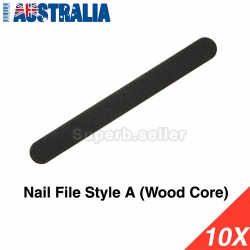 Professional Acrylic Gel Natural Nail File/Buffer/Shiner Double Sided Sanding AU - Picture 3 of 21