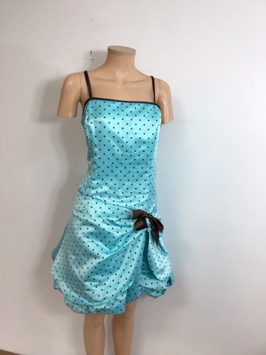 Kiki USA Vintage Dress Y2K Prom Polka Dot Womens XL - 第 8/8 張圖片