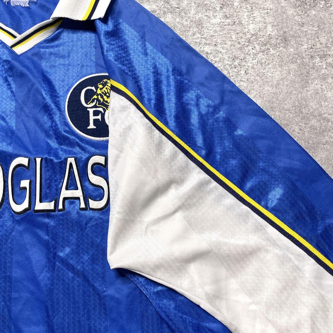 Vintage Chelsea 97/99 Home Size XL Umbro Long Sleeve Jersey Vintage Chelsea 97/99 Home Size XL Umbro Long Sleeve Jersey