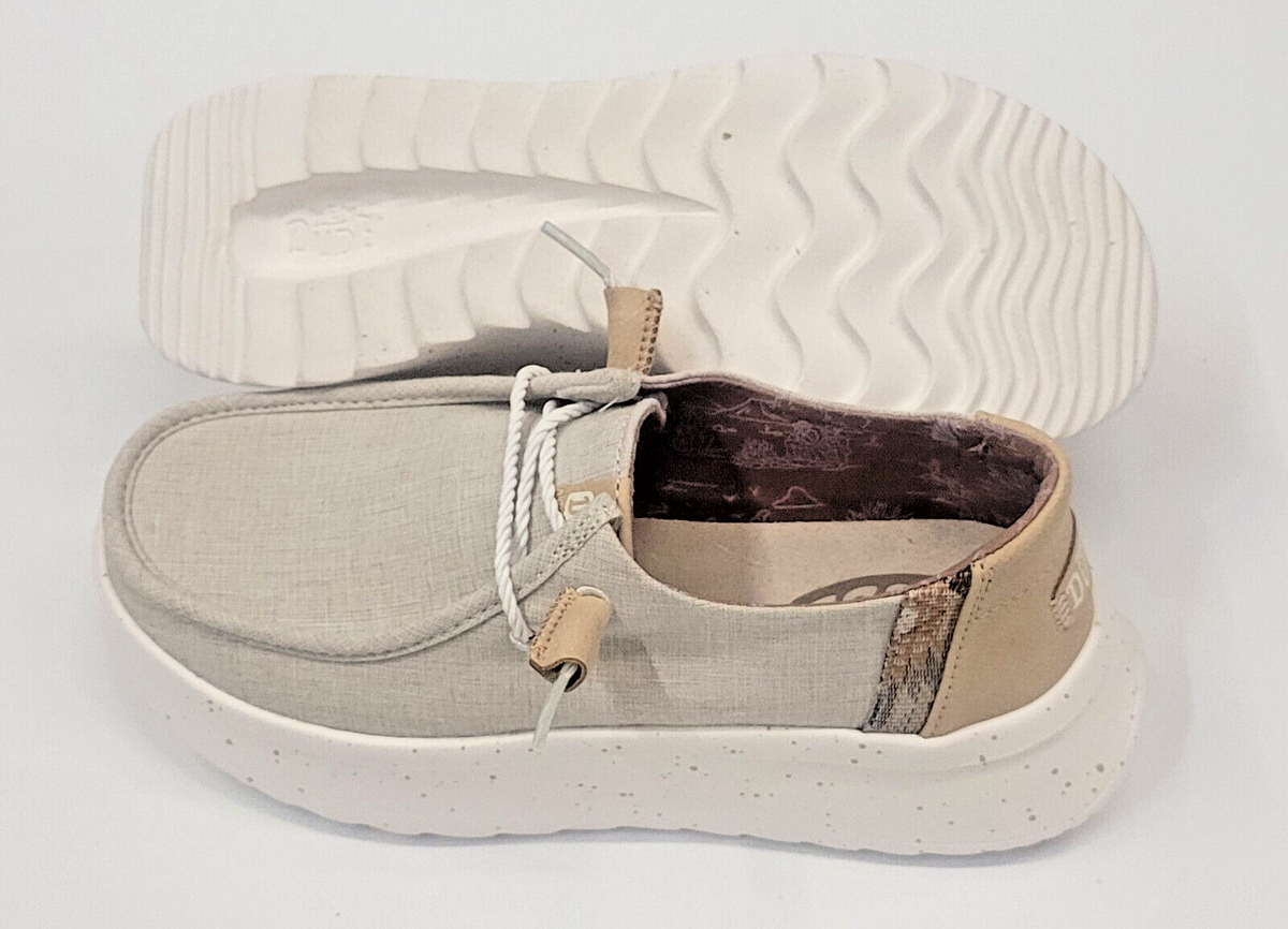 Hey Dude Womens Wendy Peak Woven Natural 7 | eBay display picture 1