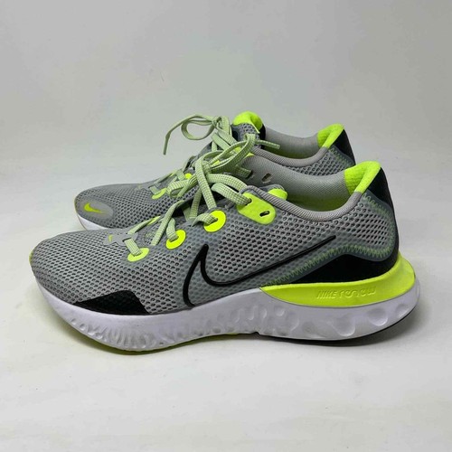 nike renew grey and green