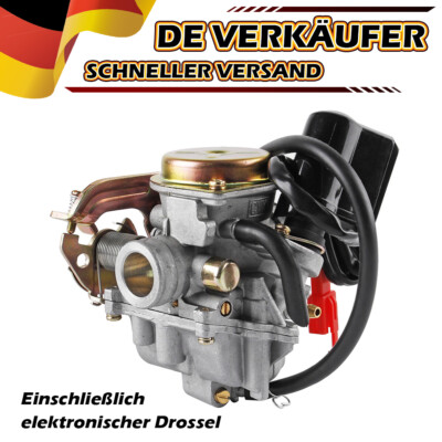Vergaser PD19J Moped Roller für 48CC-80CC Roller 4-Takt atv Dirt Bike Vergaser