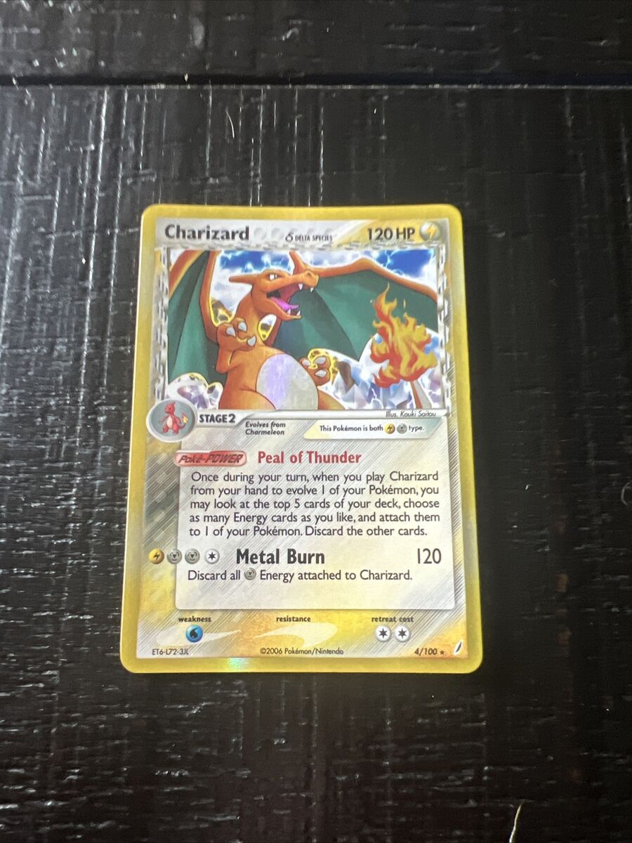 Pokémon TCG Charizard (Delta Species) EX Crystal Guardians 4 Pokémon TCG Charizard (Delta Species) EX Crystal Guardians 4