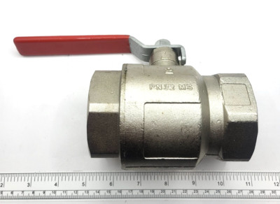 2'' CIM BALL VALVE, CIM DN-50, PN 32 MS, THREADED, FEMALE, 0233G