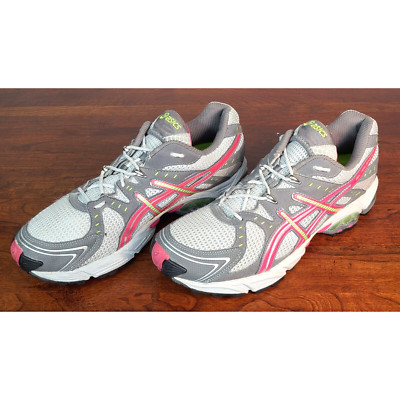 Asics Gel-Trail Sensor 3 Running Trail Shoes Gray Pink Women s Size 10