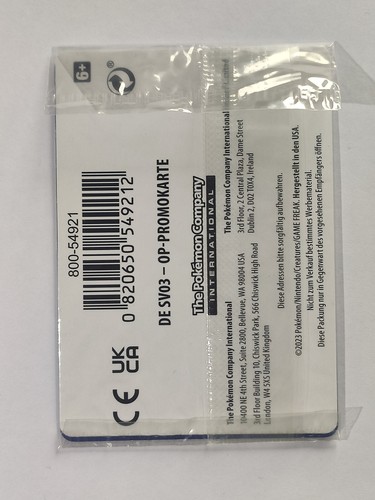 Forschung des Professors Futurus + Antiqua Pokémon Professor Program Promos - Bild 2 von 3