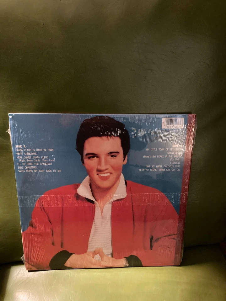Elvis Presley- Elvis’ Christmas Album LP Vinyl AFM1-5486 Sealed 80's Press Rare! Foto 2 de 2