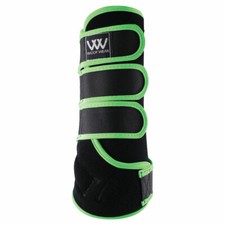 Woof Wear Training Wrap-L-Black/Lime