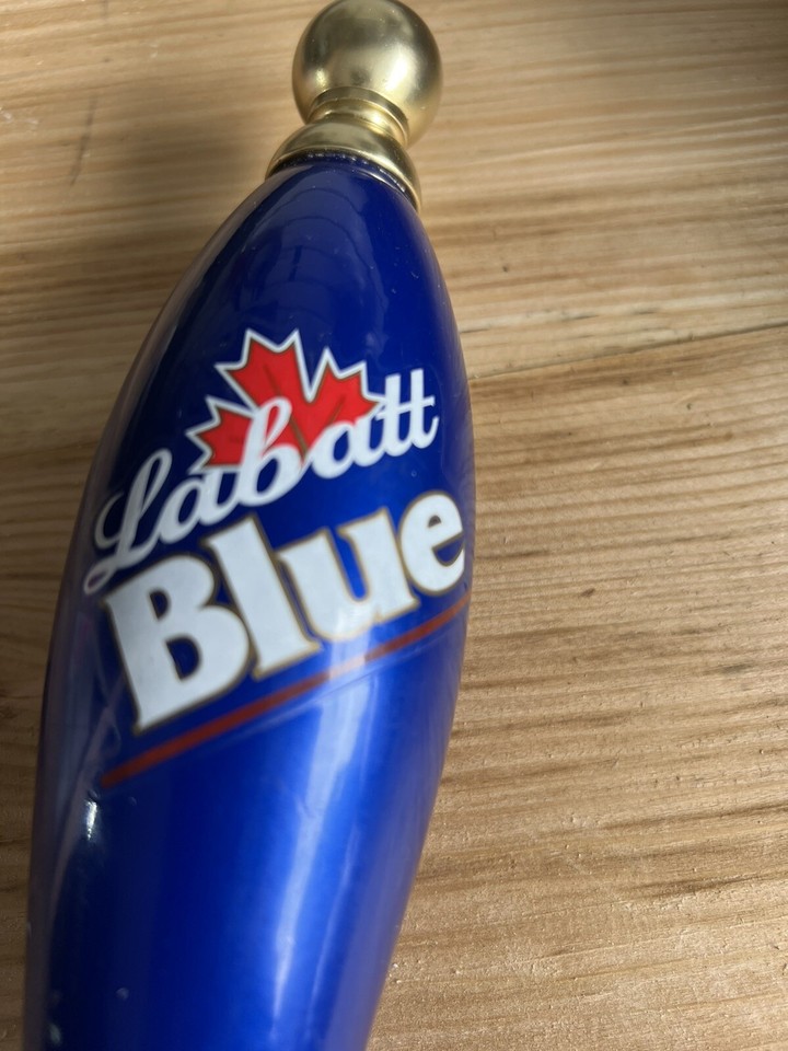 Labatt Blue Canadian Beer Keg Tap Handle 12" eBay