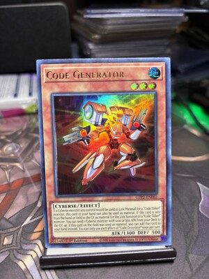 Yu-Gi-Oh! Code Generator 1st Ed. GFP2-EN082 Ultra Rare NM x1 | eBay