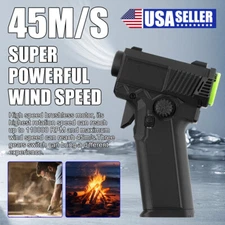 110000RPM Turbo Blower Jet Fan Rechargeable Violent Turbofan Brushless Motor NEW