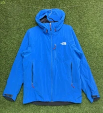 The North Face Summit Series Apex Jacket Mens Large Blue Hiking Outdoor Sports