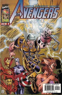 AVENGERS vol.2 # 9 : MARVEL COMICS : WALT SIMONSON : 1997 : vf+(8.5)  .