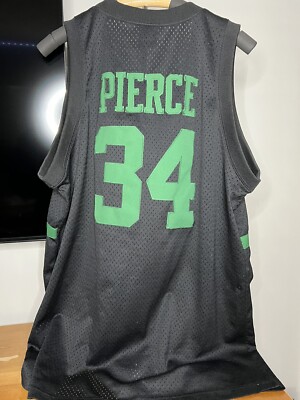 NIKE ナイキ製　CELTICS ユニフォーム ピアース34 L Vtg Nike Authentic NBA Boston Celtics Paul Pierce 34 Jersey Black